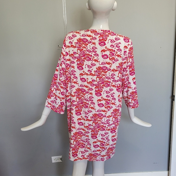 Josie Natori Flamenco Sleepshirt, VGUC, Size XL - Picture 5 of 9